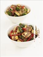 Tofu, Broccoli and Sesame Stir Fry