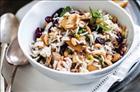 Mushroom, Cranberry & Pine Nut Rice Salad