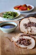 Roast turkey with cranberry glaze and festive RicePlus stuffing