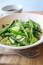 Zingy green salad