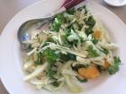 Fennel, blood orange and ginger salad