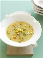 Smoked Salmon and Corn Chowder